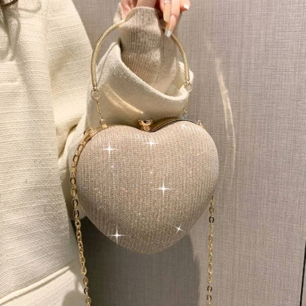 Mini Glitter Crossbody Bag